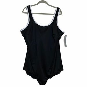 Life by T.H.E. one piece black swimsuit - 30W